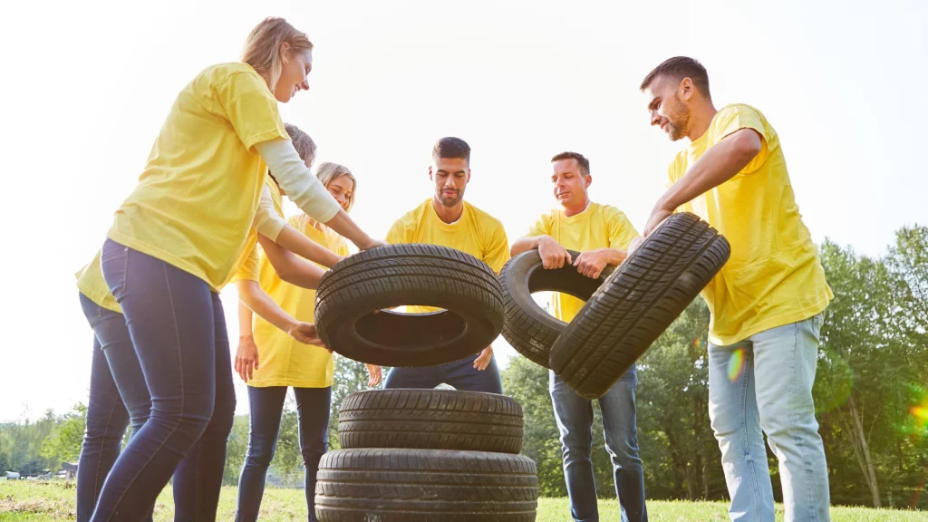 Team Building Outdoor donámica de grupo